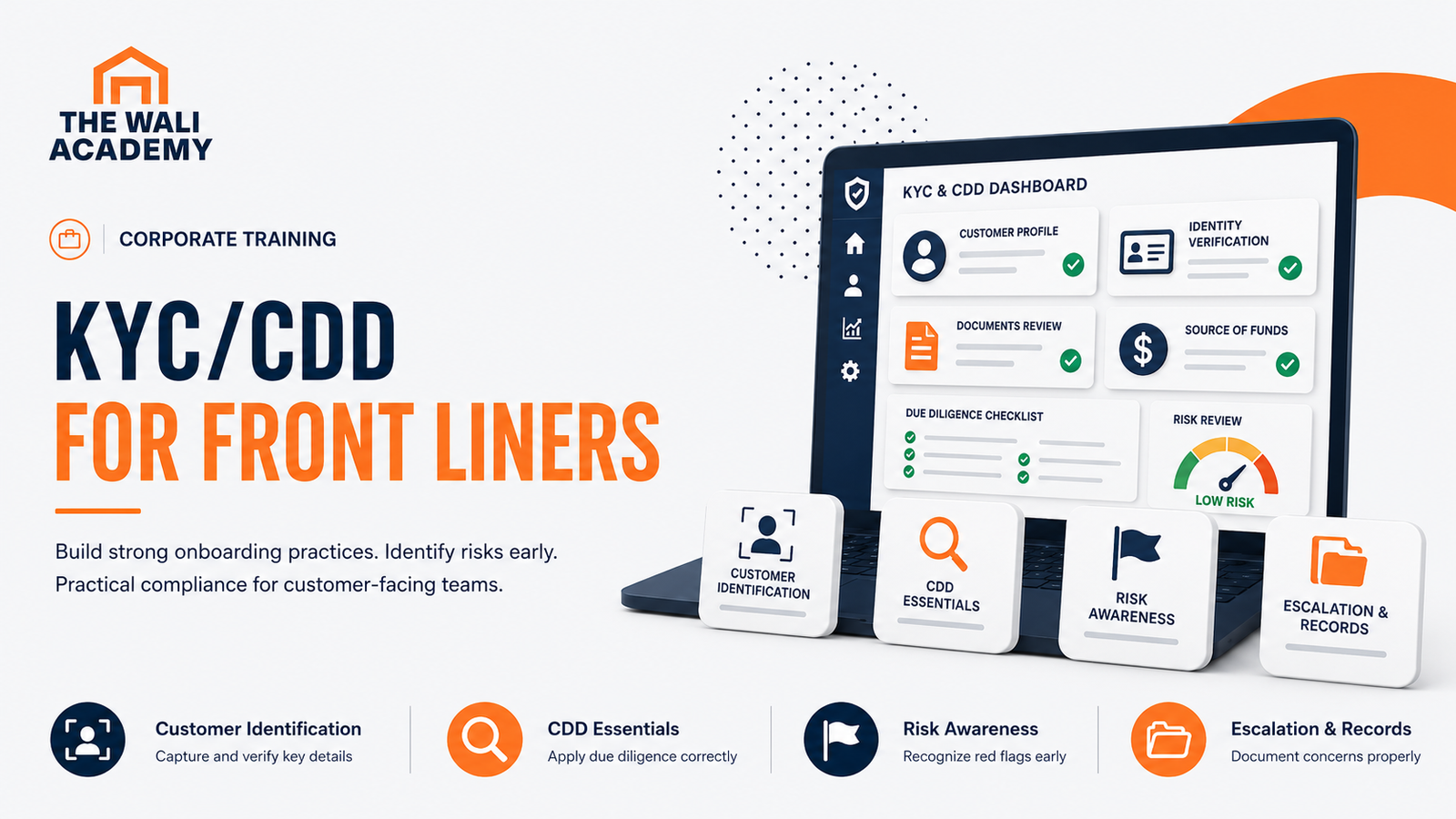 KYC/CDD for Front Liners