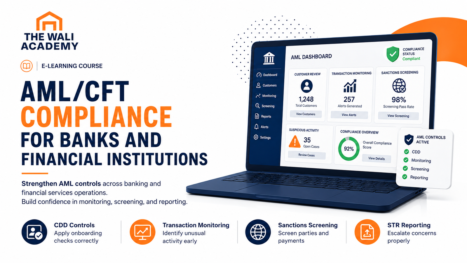AML/CFT Compliance for Banks and Financial Institutions